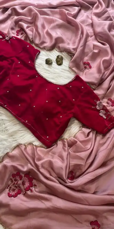 AC AZAELEA Pink Rangoli Silk Lace Work & Resham Work Saree with . Exclusive Offer ₹2549. Delivery 4-6 Working Days. Shop now. | Designer Sarees, Embroidered Sarees, Sarees, Bollywood Sarees, Creative Sarees, Ethnic Saree, Modern Digital sarees, Party Wear Sarees