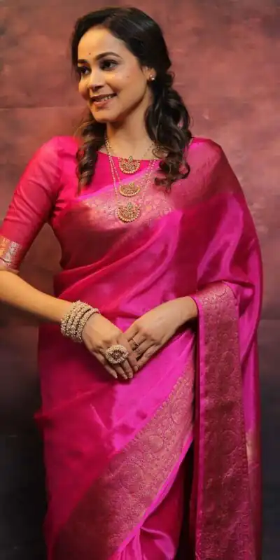 KP 6009 Pink Color Soft Lichi Silk With Lace Border & Lace Work. Now Saree at just ₹1349. Delivery 4-6 Working Days. Shop now. | Designer Sarees, Embroidered Sarees, Sarees, Bollywood Sarees, Creative Sarees, Ethnic Saree, Modern Digital sarees, Party Wear Sarees