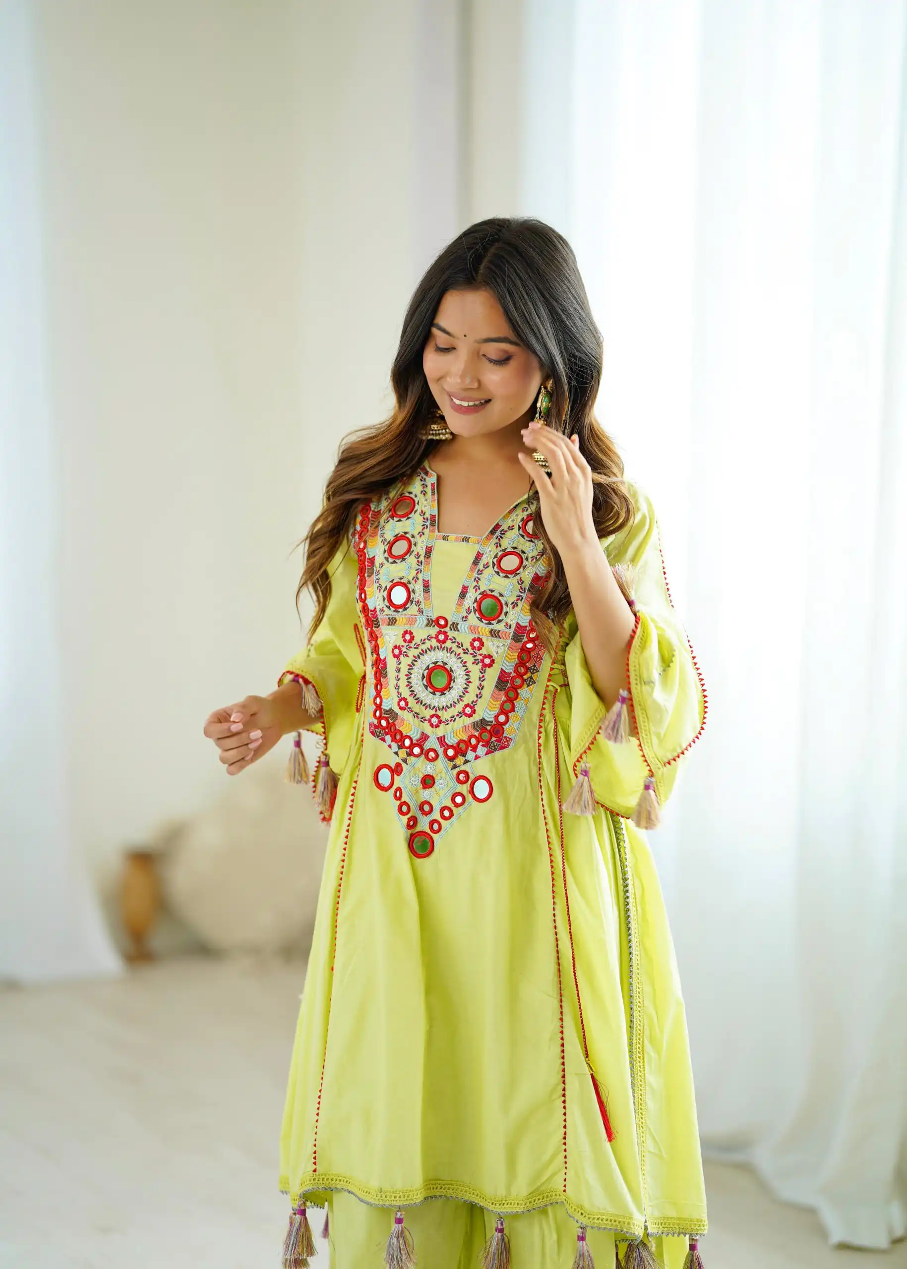 SRK 5286 Pista in Khadi Cotton Mirror Work & Embroidery Work Salwar Suit . Now at just ₹2099. Delivery 4-6 Working Days. Shop now. | Casual Suits, Jump Suits, Salwar suit, Creative suits, Designer Suits, Palazzo Suits, Party Wear Suits, Patiala Suits, Straight Suits