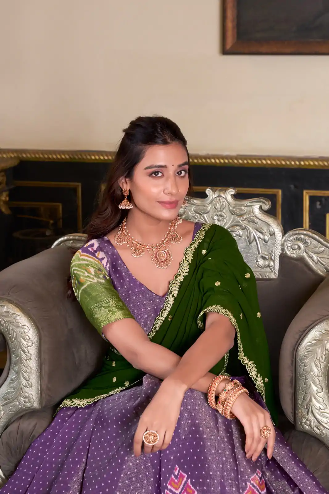 LNB 1240 Purple Kanchipuram With Embroidery Work & Zari Work Lehenga Choli ₹2499 on Available. Delivery 4-6 Working Days. Shop now. | Lehenga, Bollywood Lehenga, Creative Lehenga, Designer Lehenga, Embroidered Lehenga, Party Wear Lehenga