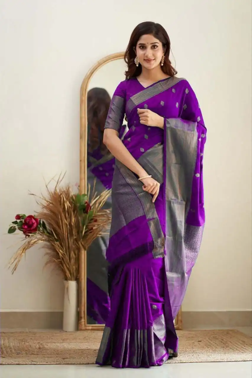KP 5088 Purple Soft Lichi Silk Cloth Saree With Lace Border & Lace Work. Best Price ₹1349. Delivery 4-6 Working Days. Shop now. | Designer Sarees, Embroidered Sarees, Sarees, Bollywood Sarees, Creative Sarees, Ethnic Saree, Modern Digital sarees, Party Wear Sarees