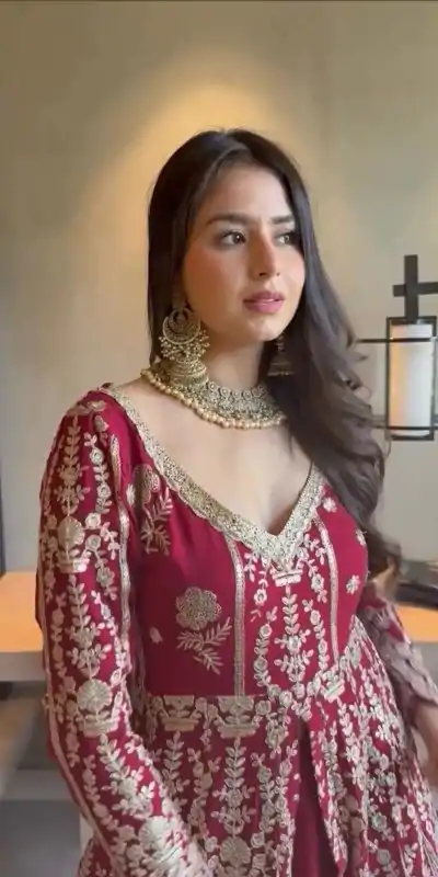 RTC 5929 Red in Faux Georgette Lace Work & Digital Print Lehenga Choli . Now at just ₹2499. Delivery 4-6 Working Days. Shop now. | Lehenga, Bollywood Lehenga, Creative Lehenga, Designer Lehenga, Embroidered Lehenga, Party Wear Lehenga