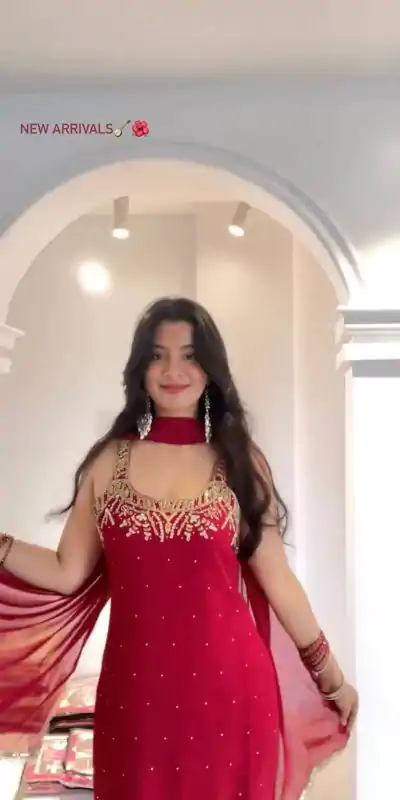 KD 1531 Red Faux Georgette Lace Work Salwar Suit in . Wedding, Party, Festive, Events, Grab it for ₹2399. Delivery 4-6 Working Days. Shop now. | Casual Suits, Jump Suits, Tops & Bottoms, Track Suits, Salwar suit, Creative suits, Designer Suits, Palazzo Suits, Party Wear Suits, Patiala Suits, Straight Suits, Trendy Wear