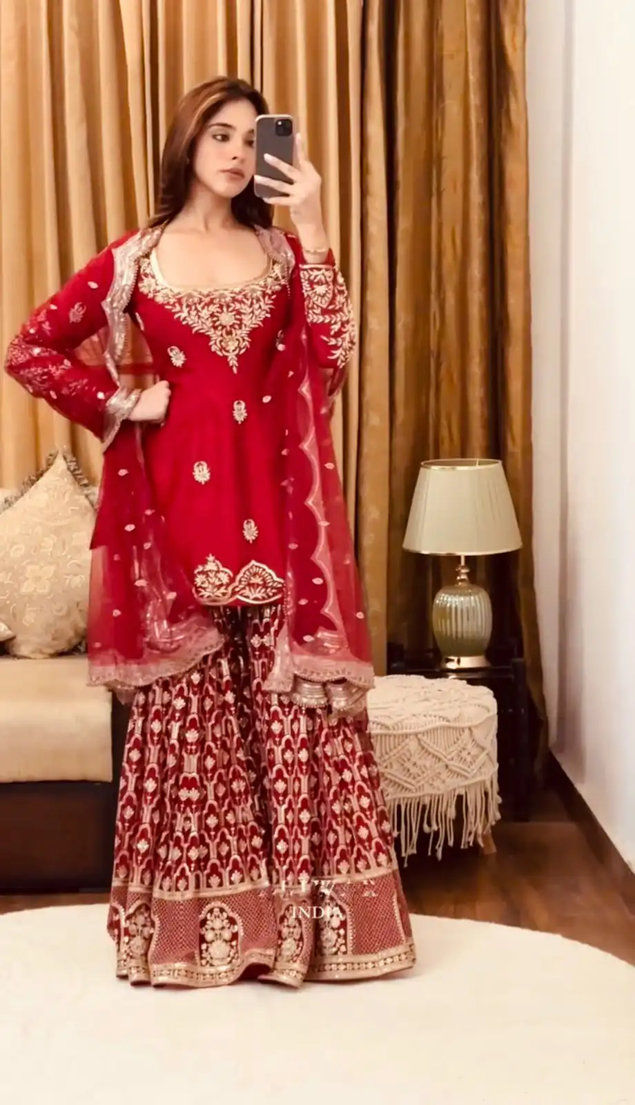 SSR 486 Red Georgette with Embroidery Work & Lace Work Salwar Suit . Festive Deal ₹1949. Delivery 4-6 Working Days. Shop now. | Casual Suits, Jump Suits, Tops & Bottoms, Track Suits, Salwar suit, Creative suits, Designer Suits, Palazzo Suits, Party Wear Suits, Patiala Suits, Straight Suits, Trendy Wear