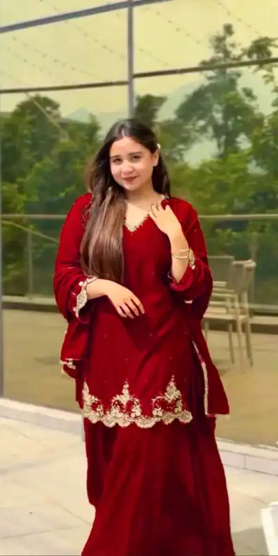 RTC 5852 Red Color Chinon Silk Thread Sequence Work Salwar Suit Casual, Wedding, Festive, Events . Expected Delivery  4-6 Working Days @2099/- only      | Casual Suits, Jump Suits, Salwar suit, Creative suits, Designer Suits, Palazzo Suits, Party Wear Suits, Patiala Suits, Straight Suits