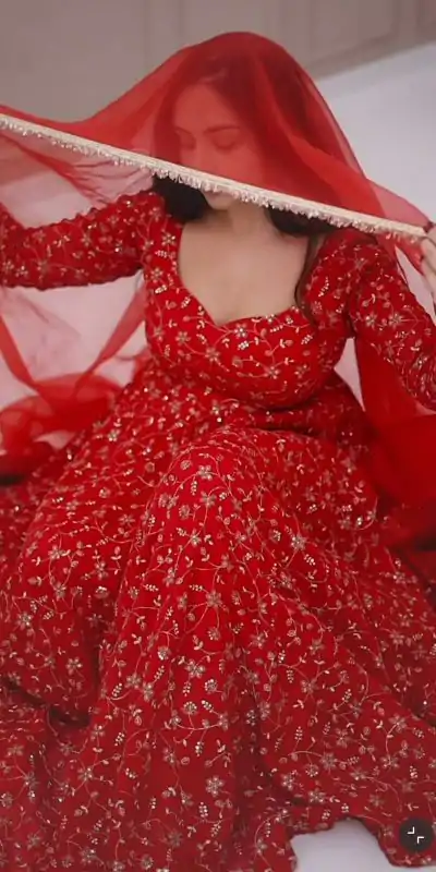 SSR 529 Red Georgette With Heavy Embroidery Sequence Work With Fancy Latkan with Embroidery Work Gown. Introductory Price ₹2149. Delivery 4-6 | Gowns, Bollywood Gowns, Creative Gowns, Designer Gowns, Embroidered Gowns, Party Wear Gowns