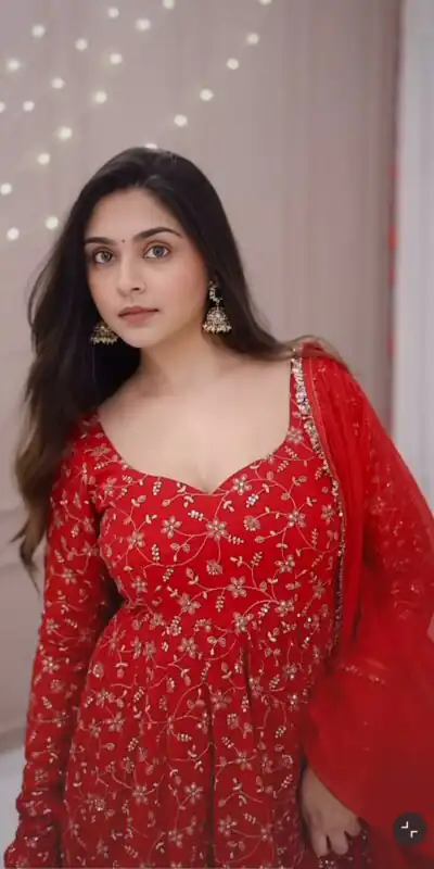 SSR 529 Red Georgette With Heavy Embroidery Sequence Work With Fancy Latkan with Embroidery Work Gown. Introductory Price ₹2149. Delivery 4-6 | Gowns, Bollywood Gowns, Creative Gowns, Designer Gowns, Embroidered Gowns, Party Wear Gowns