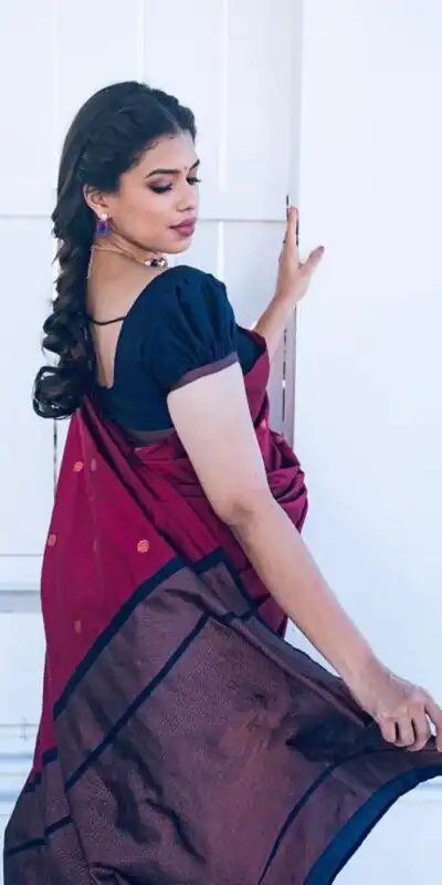 KP 5000 Red Soft Lichi Silk Saree with Designer Work. Wedding, Party, Festive, Events, Now at just ₹1249. Delivery 4-6 Working Days. Shop now. | Designer Sarees, Embroidered Sarees, Sarees, Bollywood Sarees, Creative Sarees, Ethnic Saree, Modern Digital sarees, Party Wear Sarees