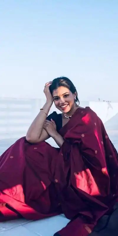 KP 5000 Red Soft Lichi Silk Saree with Designer Work. Wedding, Party, Festive, Events, Now at just ₹1249. Delivery 4-6 Working Days. Shop now. | Designer Sarees, Embroidered Sarees, Sarees, Bollywood Sarees, Creative Sarees, Ethnic Saree, Modern Digital sarees, Party Wear Sarees