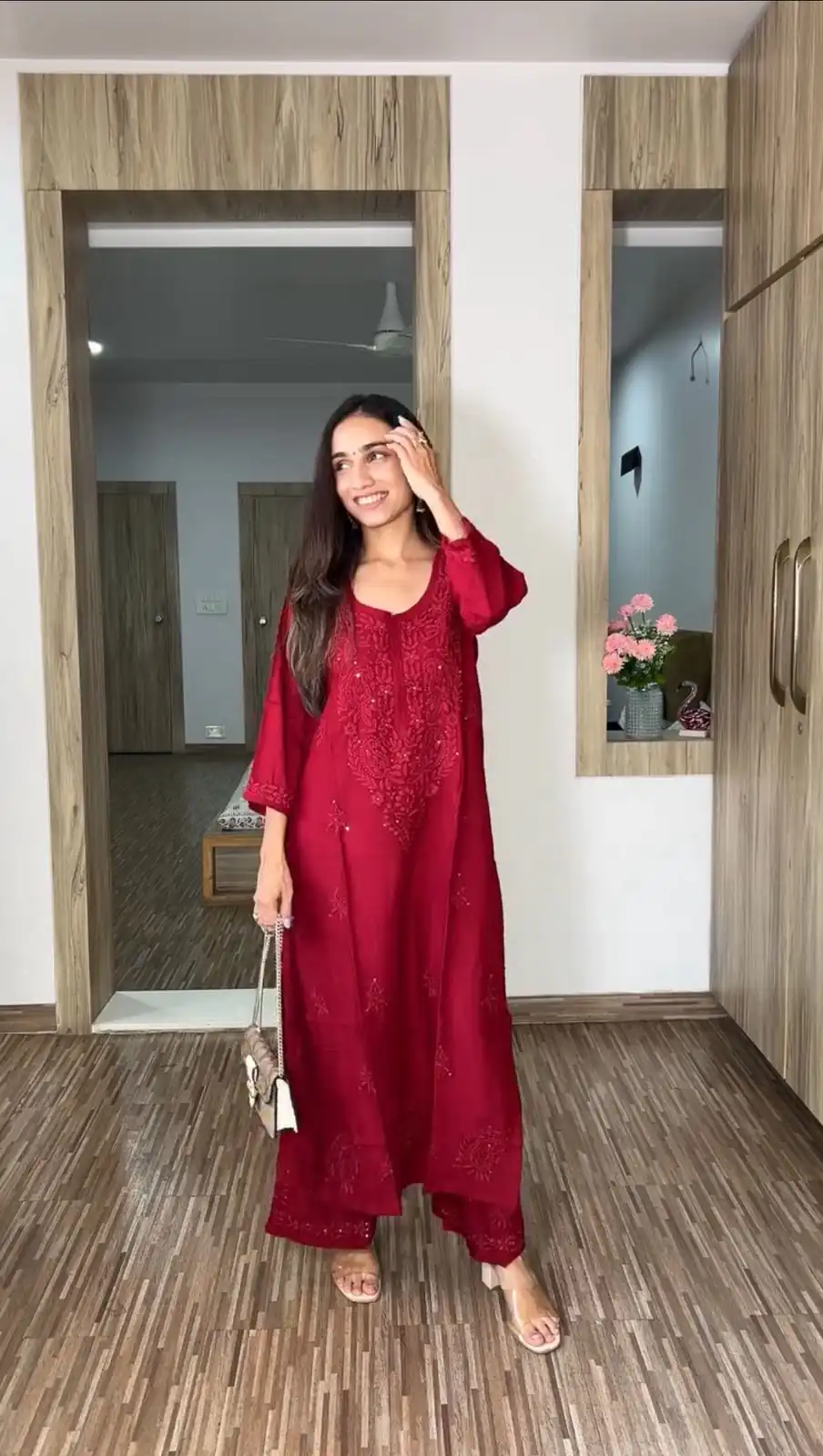 BE 390 Red Color Rayon Embroidery Sequence Salwar Suit with Work. Festive Deal ₹1749. Delivery 4-6 Working Days. Shop now. | Casual Suits, Jump Suits, Salwar suit, Creative suits, Designer Suits, Palazzo Suits, Party Wear Suits, Patiala Suits, Straight Suits