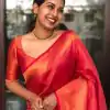 KP 4040 Red Soft Lichi Silk Saree Perfect for Wedding, Party, Ethnic Day, Raksha Bandhan, Temple Visit – . Exclusive Offer ₹1299. Delivery 4-6 Working D | Designer Sarees, Embroidered Sarees, Sarees, Bollywood Sarees, Creative Sarees, Ethnic Saree, Modern Digital sarees, Party Wear Sarees