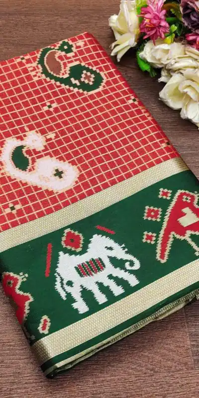 KP 6005 Red Soft Lichi Silk With Lace Work & Lace Border Saree. Introductory Price ₹1399. Delivery 4-6 Working Days. Shop now. | Designer Sarees, Embroidered Sarees, Sarees, Bollywood Sarees, Creative Sarees, Ethnic Saree, Modern Digital sarees, Party Wear Sarees