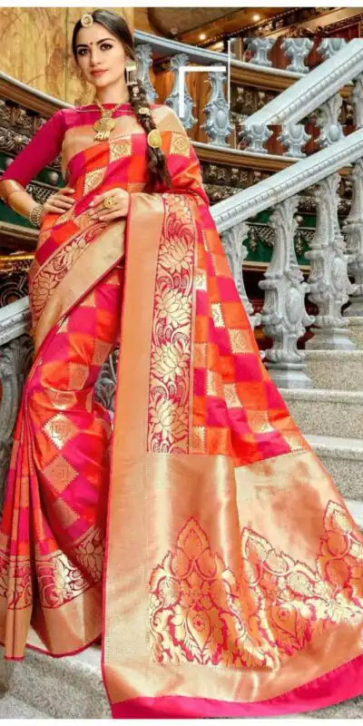 KP 1014 Red Soft Lichi Silk With Designer Work Saree . Wedding, Party, Festive, Events, Best Price ₹1499. Delivery 4-6 Working Days. Shop now. | Designer Sarees, Embroidered Sarees, Sarees, Bollywood Sarees, Creative Sarees, Ethnic Saree, Modern Digital sarees, Party Wear Sarees