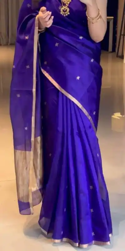 KP 6033 Royal Blue Soft Lichi Silk with Lace Work & Lace Border. Saree Introductory Price ₹1349. Delivery 4-6 Working Days. Shop now. | Designer Sarees, Embroidered Sarees, Sarees, Bollywood Sarees, Creative Sarees, Ethnic Saree, Modern Digital sarees, Party Wear Sarees