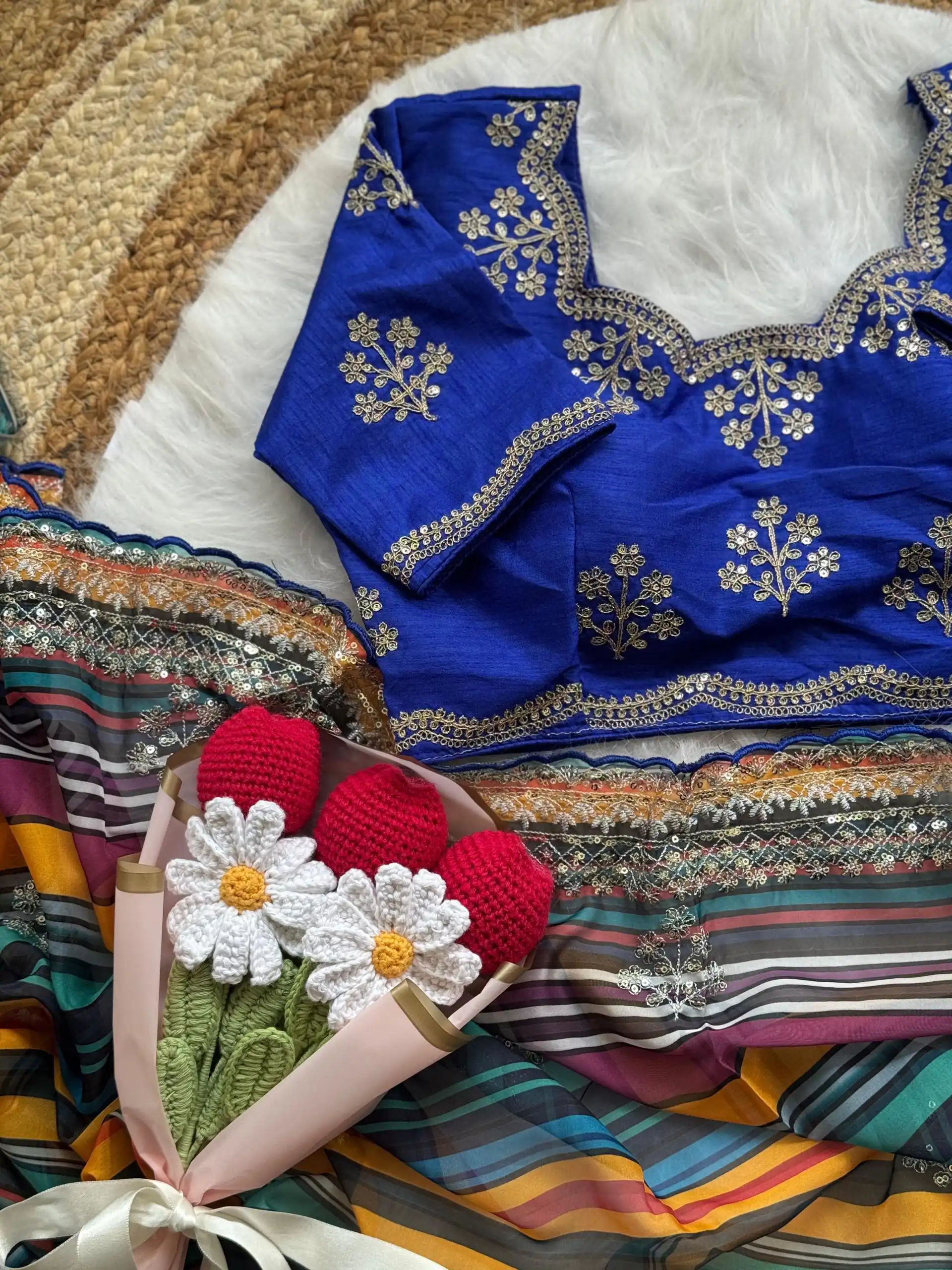 AC MIRA Royal Blue in Color Soft Organza Embroidery Work & Lace Work Saree . Get it for ₹2449. Delivery 4-6 Working Days. Shop now. | Designer Sarees, Embroidered Sarees, Sarees, Bollywood Sarees, Creative Sarees, Ethnic Saree, Modern Digital sarees, Party Wear Sarees