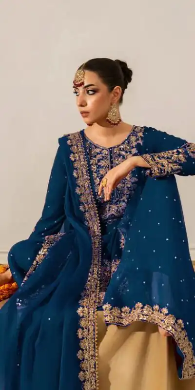 RTC 5901 Teal Faux Georgette Salwar Suit Perfect for Wedding, Party, Raksha Bandhan, Eid, Pooja –. Introductory Price ₹2449. Delivery 4-6 Working Days. | Jump Suits, Salwar suit, Casual Suits, Creative suits, Designer Suits, Palazzo Suits, Party Wear Suits, Patiala Suits, Straight Suits