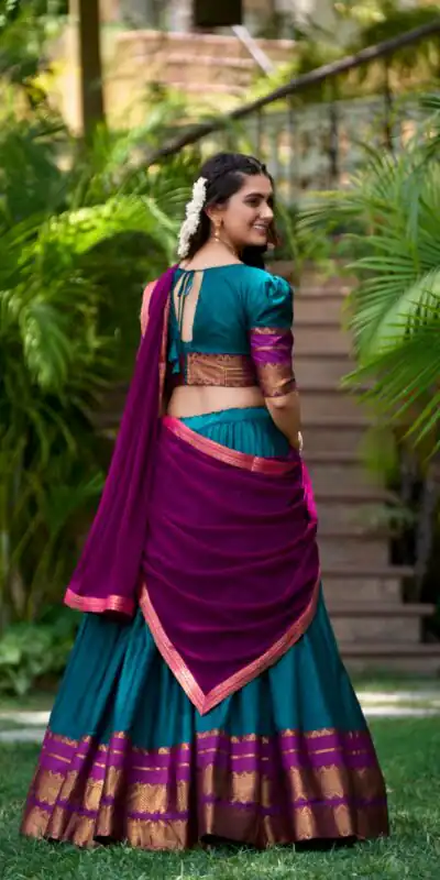 LNB 2004 Teal Poly Cotton With Lace Work & Zari Work. Lehenga Choli for Get It ₹1899. Delivery 4-6 Working Days. Shop now. | Lehenga, Bollywood Lehenga, Creative Lehenga, Designer Lehenga, Embroidered Lehenga, Party Wear Lehenga