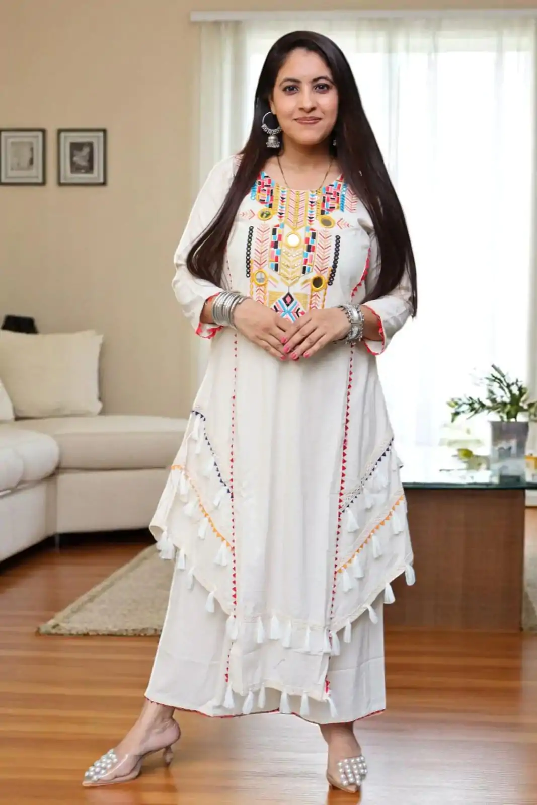 NSR 867 White Khadi Cottan with Mirror Work & Embroidery Work Salwar Suit . Get it for ₹1949. Delivery 4-6 Working Days. Shop now. | Jump Suits, Tops & Bottoms, Track Suits, Salwar suit, Casual Suits, Creative suits, Designer Suits, Palazzo Suits, Party Wear Suits, Patiala Suits, Straight Suits, Trendy Wear