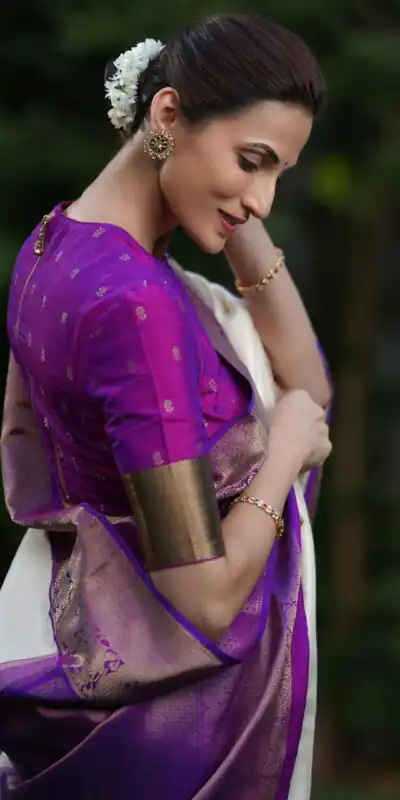 KP 6071 White Color Soft Lichi Silk Cloth Saree With Lace Border & Lace Work. Get it for ₹1449. Delivery 4-6 Working Days. Shop now. | Designer Sarees, Embroidered Sarees, Sarees, Bollywood Sarees, Creative Sarees, Ethnic Saree, Modern Digital sarees, Party Wear Sarees