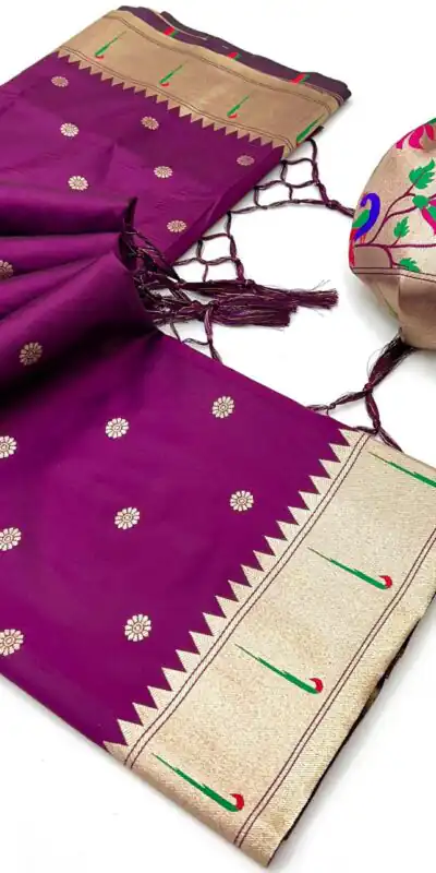 MB 150 Wine A Pethani silk Saree Perfect for Wedding, Party, Baisakhi, Reception, Traditional Day – . Affordable Price ₹2549. Delivery 4-6 Working | Designer Sarees, Embroidered Sarees, Sarees, Bollywood Sarees, Creative Sarees, Ethnic Saree, Modern Digital sarees, Party Wear Sarees