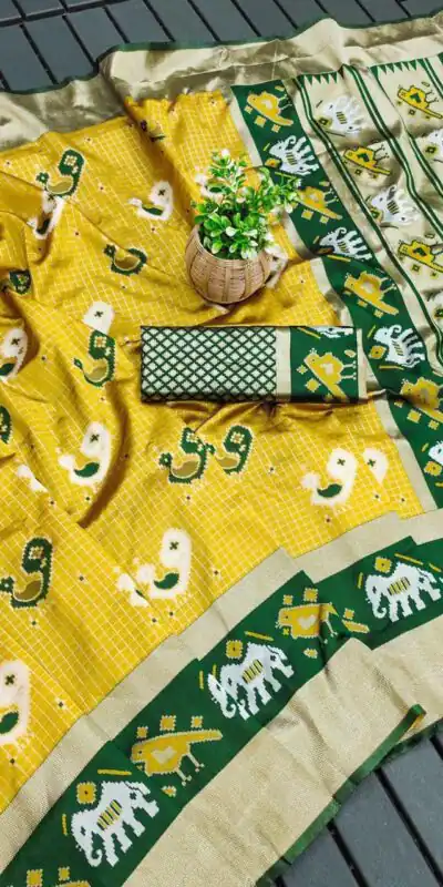 KP 6005 Yellow Soft Lichi Silk With Lace Work & Lace Border Saree. Introductory Price ₹1399. Delivery 4-6 Working Days. Shop now. | Designer Sarees, Embroidered Sarees, Sarees, Bollywood Sarees, Creative Sarees, Ethnic Saree, Modern Digital sarees, Party Wear Sarees