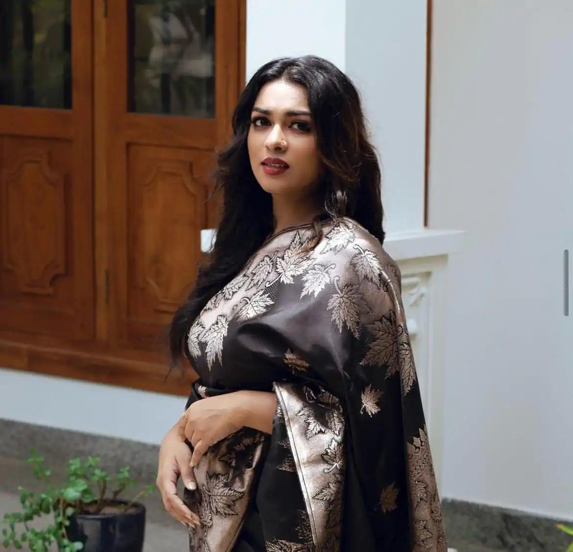 KPR 199 Black Color Soft Lichi Silk Saree with Lace Work & Lace Border. Get it for ₹1349. Delivery 4-6 Working Days. Shop now. | Designer Sarees, Embroidered Sarees, Sarees, Bollywood Sarees, Creative Sarees, Ethnic Saree, Modern Digital sarees, Party Wear Sarees