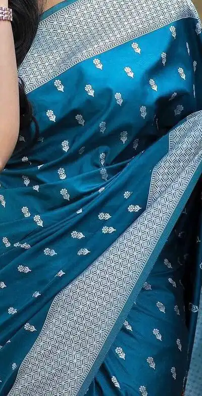 KPR 229 Blue in Soft Lichi Silk Lace Border & Lace Work Saree . Special Price ₹1399. Delivery 4-6 Working Days. Shop now. | Designer Sarees, Embroidered Sarees, Sarees, Bollywood Sarees, Creative Sarees, Ethnic Saree, Modern Digital sarees, Party Wear Sarees