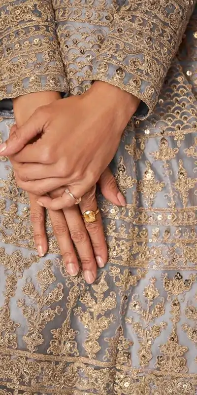 FC 8396 Grey in Net Embroidery Work Salwar Suit . Wedding, Party, Festive, Events, Exclusive Offer ₹3049. Delivery 4-6 Working Days. Shop now. | Jump Suits, Salwar suit, Casual Suits, Creative suits, Designer Suits, Palazzo Suits, Party Wear Suits, Patiala Suits, Straight Suits