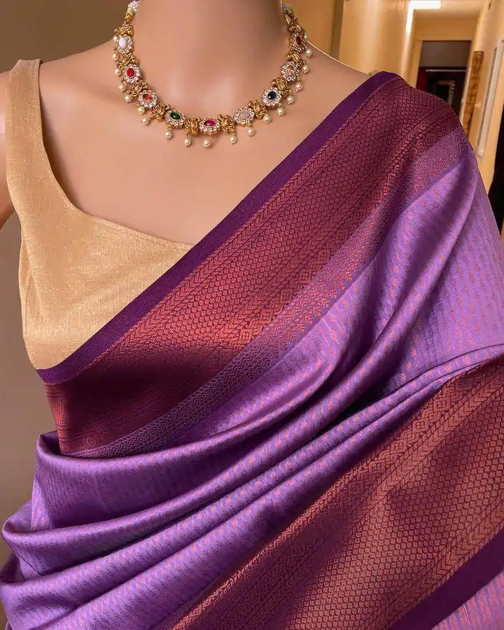 KPR 206 Lavender in Soft Lichi Silk Lace Jacquard Border & Lace Work Saree . Special Price ₹1399. Delivery 4-6 Working Days. Shop now. | Designer Sarees, Embroidered Sarees, Sarees, Bollywood Sarees, Creative Sarees, Ethnic Saree, Modern Digital sarees, Party Wear Sarees