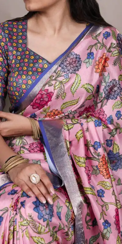 YNF 7057 Light Pink Tasar Silk With Viscose Border with Lace Work & Lace Border Saree. Available at ₹1699 only. Delivery 4-6 Working Days. Shop now. | Designer Sarees, Embroidered Sarees, Sarees, Bollywood Sarees, Creative Sarees, Ethnic Saree, Modern Digital sarees, Party Wear Sarees