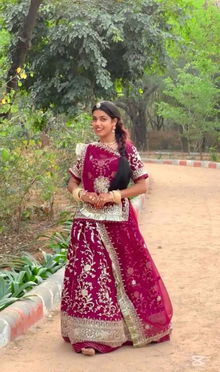 PC 517 Maroon Fox Georgette with Embroidery Work Lehenga Choli . Exclusive Offer ₹3149. Delivery 4-6 Working Days. Shop now. | Lehenga, Bollywood Lehenga, Creative Lehenga, Designer Lehenga, Embroidered Lehenga, Party Wear Lehenga