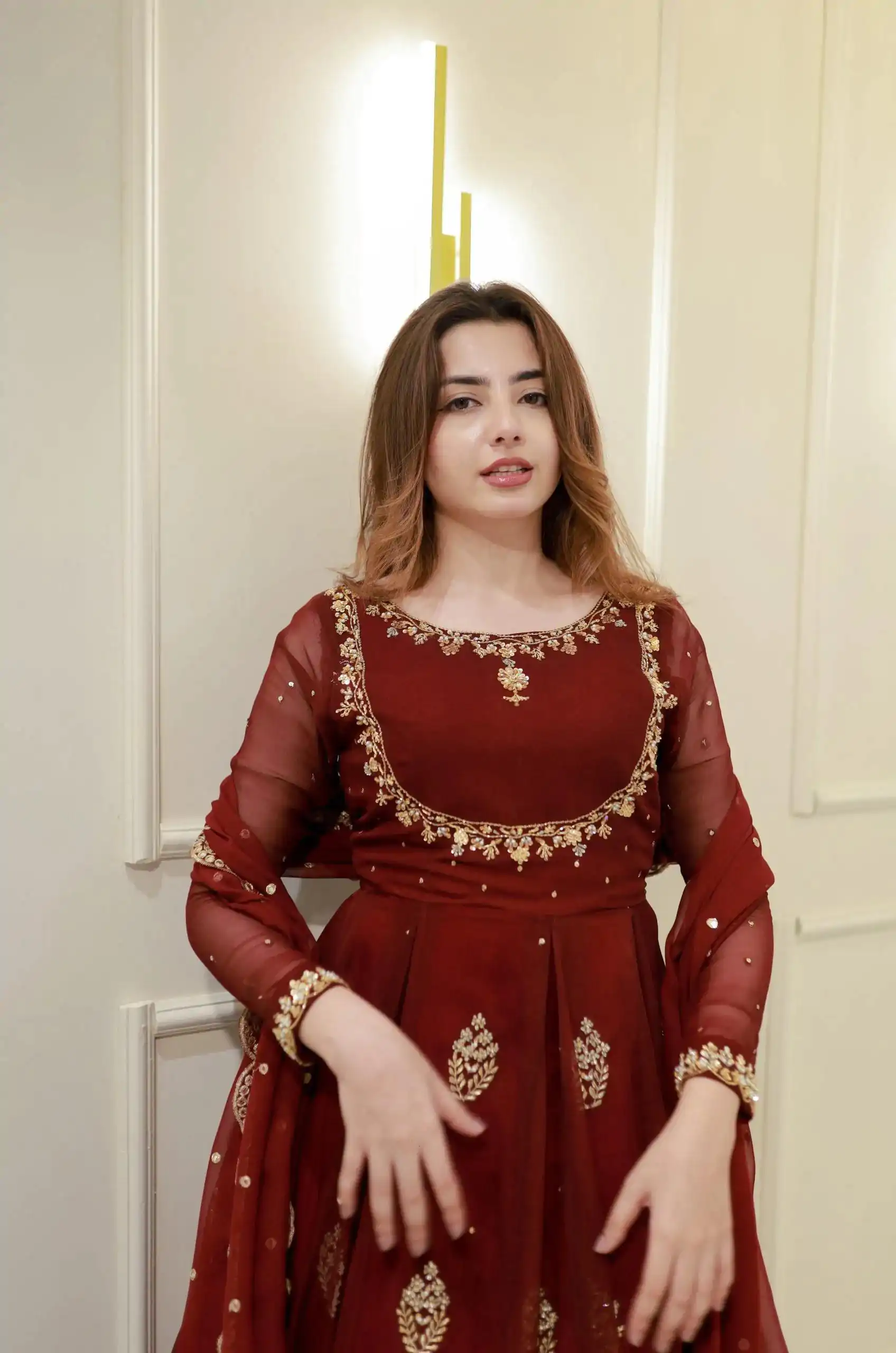 LG 2006 Maroon Georgette Gown Perfect for Wedding, Party, Engagement, Diwali, Sangeet . Exclusive Offer ₹1999. Delivery 4-6 Working Days. Shop now. | Gowns, Bollywood Gowns, Creative Gowns, Designer Gowns, Embroidered Gowns, Party Wear Gowns