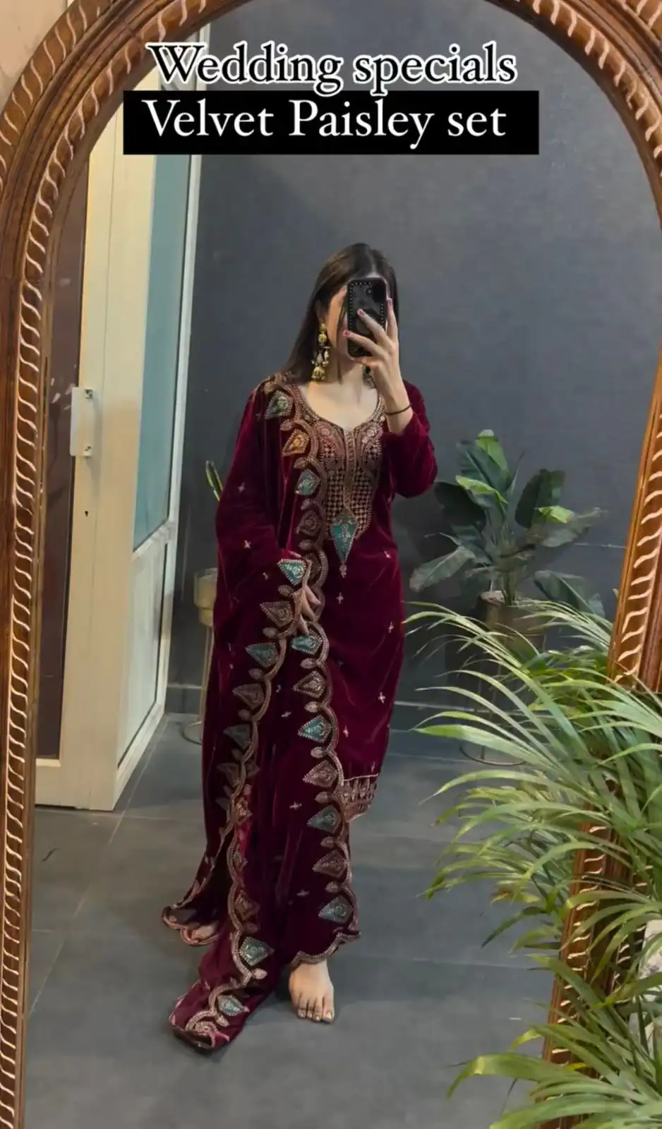 VLM 229 Maroon Viscose Velvet Salwar Suit Perfect for Wedding, Party, Cultural Events, Sangeet, Baby Shower – . Best Price ₹2149. Delivery 4-6 Working | Jump Suits, Tops & Bottoms, Track Suits, Salwar suit, Casual Suits, Creative suits, Designer Suits, Palazzo Suits, Party Wear Suits, Patiala Suits, Straight Suits, Trendy Wear