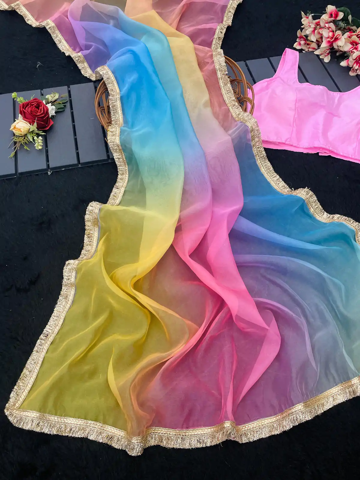 KP 3038 Yellow Soft Lichi Silk with Lace Border & Lace Work Saree . Special Price ₹1349. Delivery 4-6 Working Days. Shop now. | Designer Sarees, Embroidered Sarees, Sarees, Bollywood Sarees, Creative Sarees, Ethnic Saree, Modern Digital sarees, Party Wear Sarees