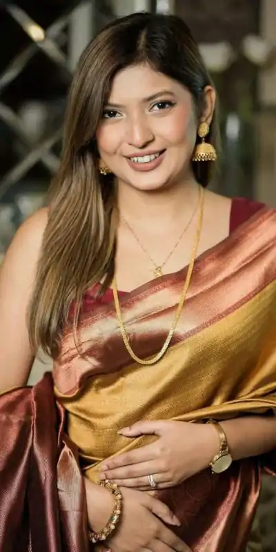 KPR 143 Mustered Color Soft Lichi Silk with Designer Work Saree . Special Price ₹1449. Delivery 4-6 Working Days. Shop now. | Designer Sarees, Embroidered Sarees, Sarees, Bollywood Sarees, Creative Sarees, Ethnic Saree, Modern Digital sarees, Party Wear Sarees