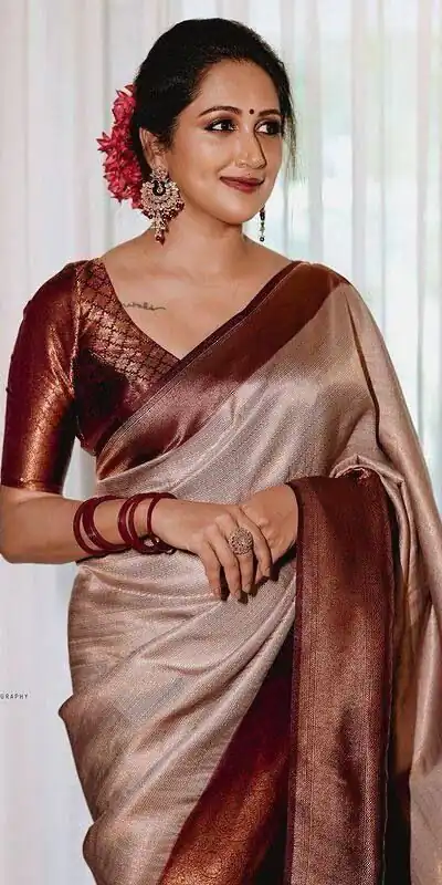 KPR 143 Off White Color Soft Lichi Silk with Designer Work Saree . Special Price ₹1449. Delivery 4-6 Working Days. Shop now. | Designer Sarees, Embroidered Sarees, Sarees, Bollywood Sarees, Creative Sarees, Ethnic Saree, Modern Digital sarees, Party Wear Sarees