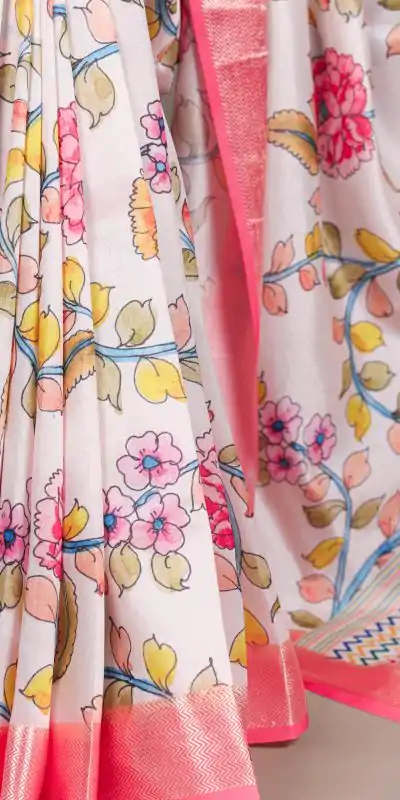 YNF 7057 Off White Tasar Silk With Viscose Border with Lace Work & Lace Border Saree. Available at ₹1699 only. Delivery 4-6 Working Days. Shop now. | Designer Sarees, Embroidered Sarees, Sarees, Bollywood Sarees, Creative Sarees, Ethnic Saree, Modern Digital sarees, Party Wear Sarees