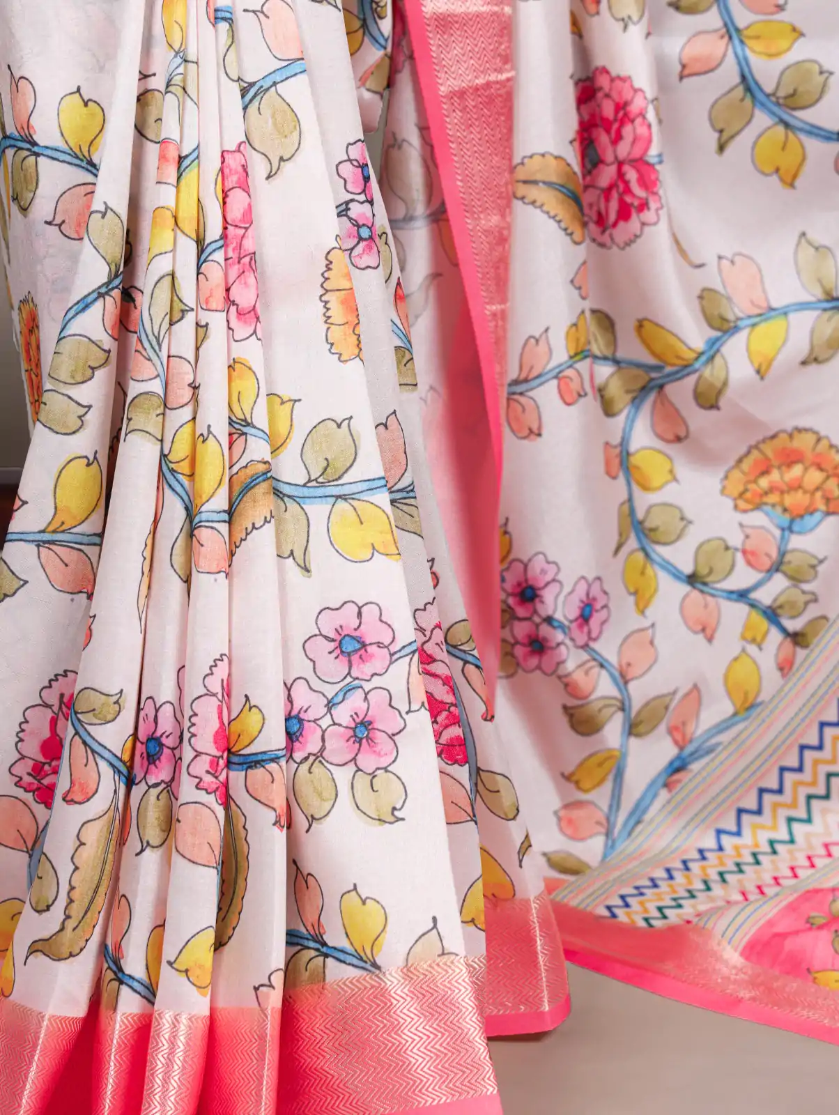 YNF 7057 Off White Tasar Silk With Viscose Border with Lace Work & Lace Border Saree. Available at ₹1699 only. Delivery 4-6 Working Days. Shop now. | Designer Sarees, Embroidered Sarees, Sarees, Bollywood Sarees, Creative Sarees, Ethnic Saree, Modern Digital sarees, Party Wear Sarees