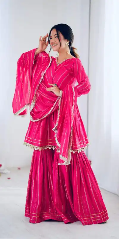 SRK 5300 Pink Mal Chanderi With Lace Work & Mirror Work Salwar Suit . Get it for ₹2099. Delivery 4-6 Working Days. Shop now. | Jump Suits, Tops & Bottoms, Track Suits, Salwar suit, Casual Suits, Creative suits, Designer Suits, Palazzo Suits, Party Wear Suits, Patiala Suits, Straight Suits, Trendy Wear