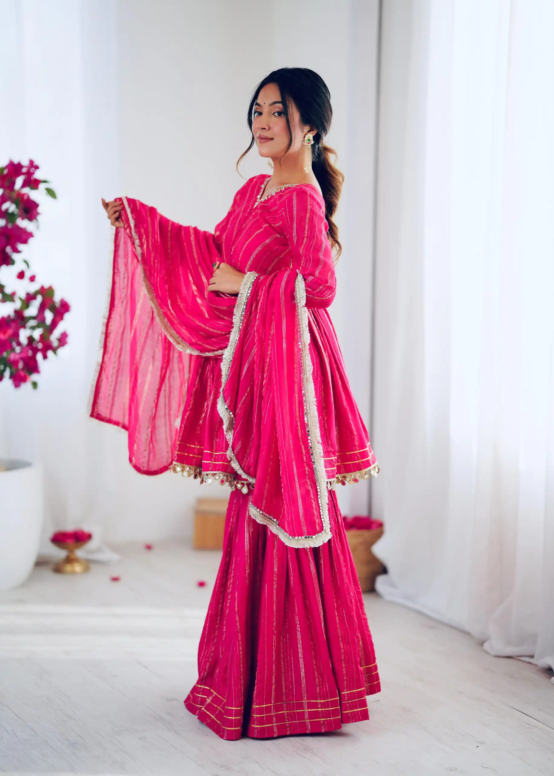 SRK 5300 Pink Mal Chanderi With Lace Work & Mirror Work Salwar Suit . Get it for ₹2099. Delivery 4-6 Working Days. Shop now. | Jump Suits, Tops & Bottoms, Track Suits, Salwar suit, Casual Suits, Creative suits, Designer Suits, Palazzo Suits, Party Wear Suits, Patiala Suits, Straight Suits, Trendy Wear