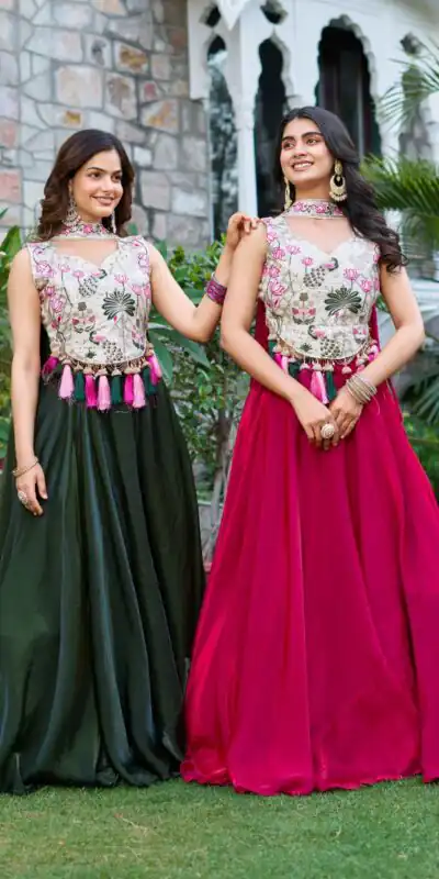 Ram 125 Pink in Pure simar tissue silk Embroidery Work Lehenga Choli . Exclusive Offer ₹2649. Delivery 4-6 Working Days. Shop now. | Lehenga, Bollywood Lehenga, Creative Lehenga, Designer Lehenga, Embroidered Lehenga, Party Wear Lehenga