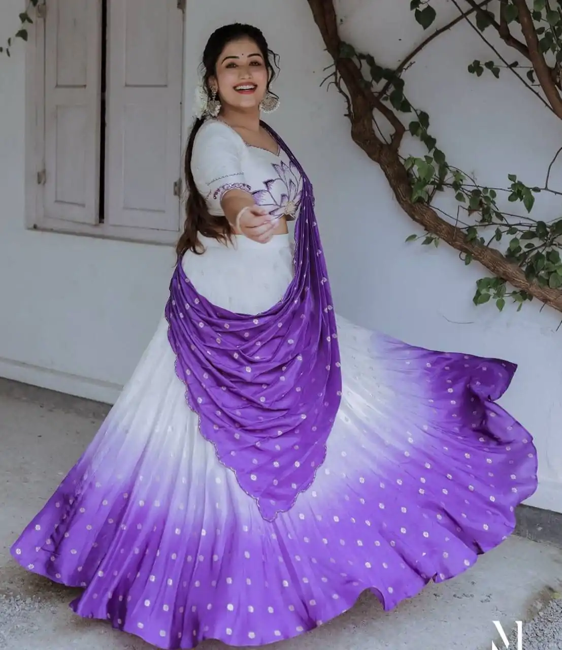 PC 500 Purple in Color Chinon Digital Print Lehenga Choli . Wedding, Party, Festive, Events Festive Deal ₹2449. Delivery 4-6 Working Days. Shop now. | Lehenga, Bollywood Lehenga, Creative Lehenga, Designer Lehenga, Embroidered Lehenga, Party Wear Lehenga