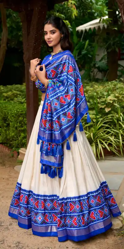 LNB 1230 Royal Blue Tasar Silk Lehenga Choli Perfect for Wedding, Party, Diwali, Ethnic Day, Family Gatherings – . Festive Deal ₹2449. Delivery 4-6 Working | Lehenga, Bollywood Lehenga, Creative Lehenga, Designer Lehenga, Embroidered Lehenga, Party Wear Lehenga