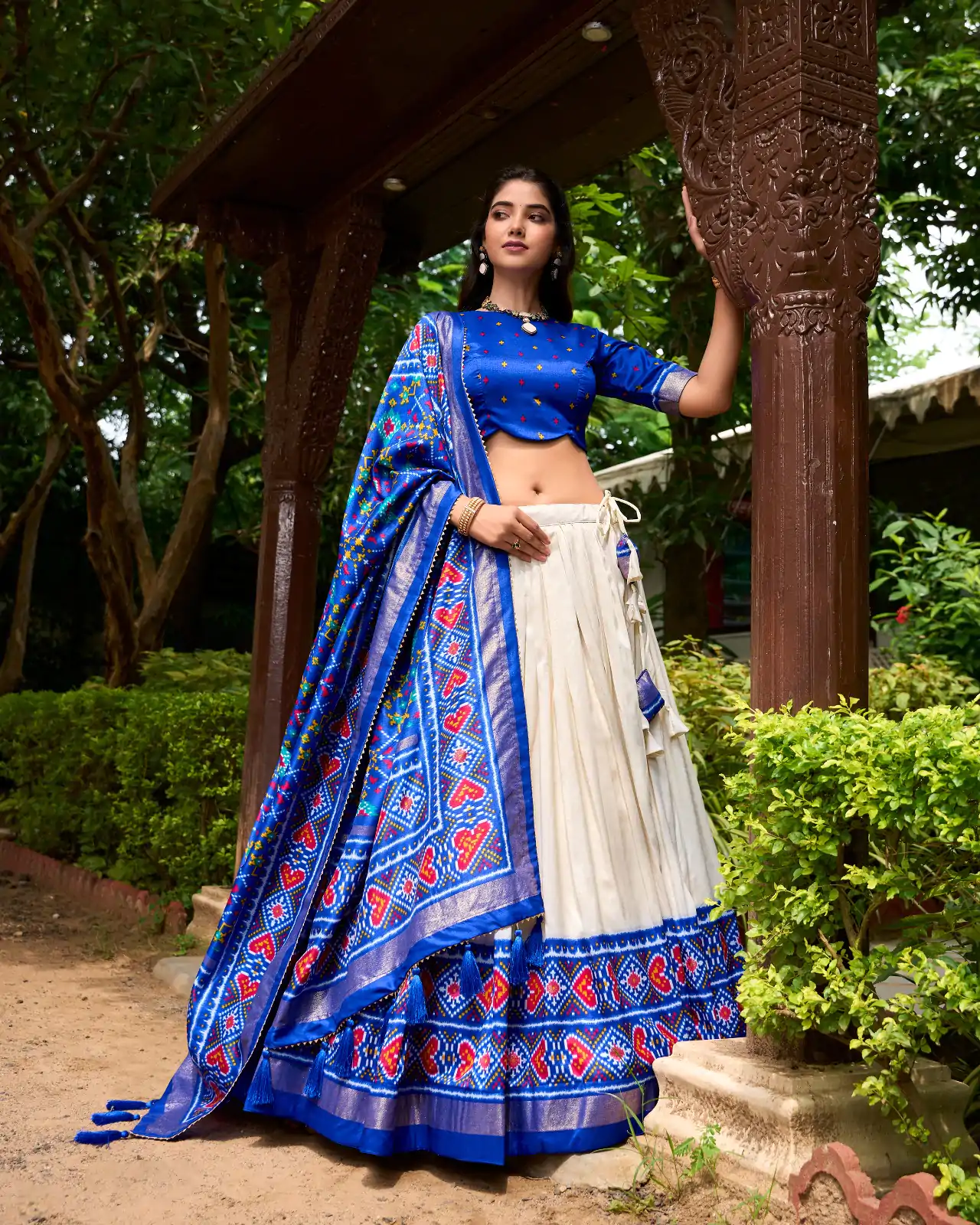LNB 1230 Royal Blue Tasar Silk Lehenga Choli Perfect for Wedding, Party, Diwali, Ethnic Day, Family Gatherings – . Festive Deal ₹2449. Delivery 4-6 Working | Lehenga, Bollywood Lehenga, Creative Lehenga, Designer Lehenga, Embroidered Lehenga, Party Wear Lehenga