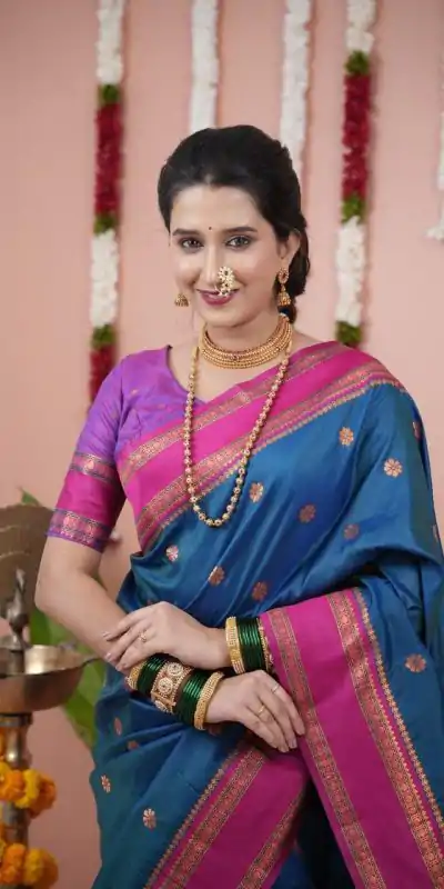 MS 536 Teal Color Banarasi Silk Saree with Zari Work. Wedding, Party, Festive, Events, Available at ₹1699 only. Delivery 4-6 Working Days. Shop now. | Designer Sarees, Embroidered Sarees, Sarees, Bollywood Sarees, Creative Sarees, Ethnic Saree, Modern Digital sarees, Party Wear Sarees