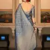 KPR 231 Teal Soft Lichi Silk Saree with Designer Work. Wedding, Party, Festive, Events, Festive Deal ₹1449. Delivery 4-6 Working Days. Shop now. | Designer Sarees, Embroidered Sarees, Sarees, Bollywood Sarees, Creative Sarees, Ethnic Saree, Modern Digital sarees, Party Wear Sarees
