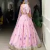LNB 1036 Baby Pink Color Tabby Silk with Lace Work Lehenga Choli . Wedding, Party, Festive, Events, Grab it for ₹1999. Delivery 4-6 Working Days. Shop now. | Lehenga, Bollywood Lehenga, Creative Lehenga, Designer Lehenga, Embroidered Lehenga, Party Wear Lehenga