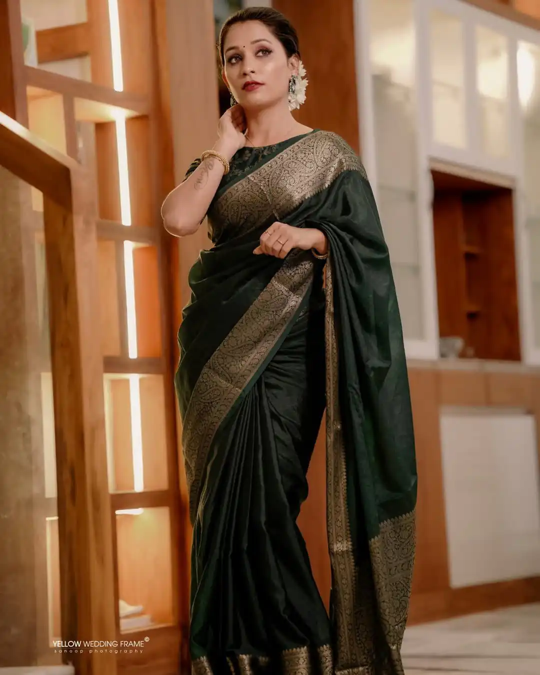 KP 6034 Green Soft Lichi Silk Saree with Lace Border & Lace Work. Exclusive Offer ₹1349. Delivery 4-6 Working Days. Shop now. | Designer Sarees, Embroidered Sarees, Sarees, Bollywood Sarees, Creative Sarees, Ethnic Saree, Modern Digital sarees, Party Wear Sarees