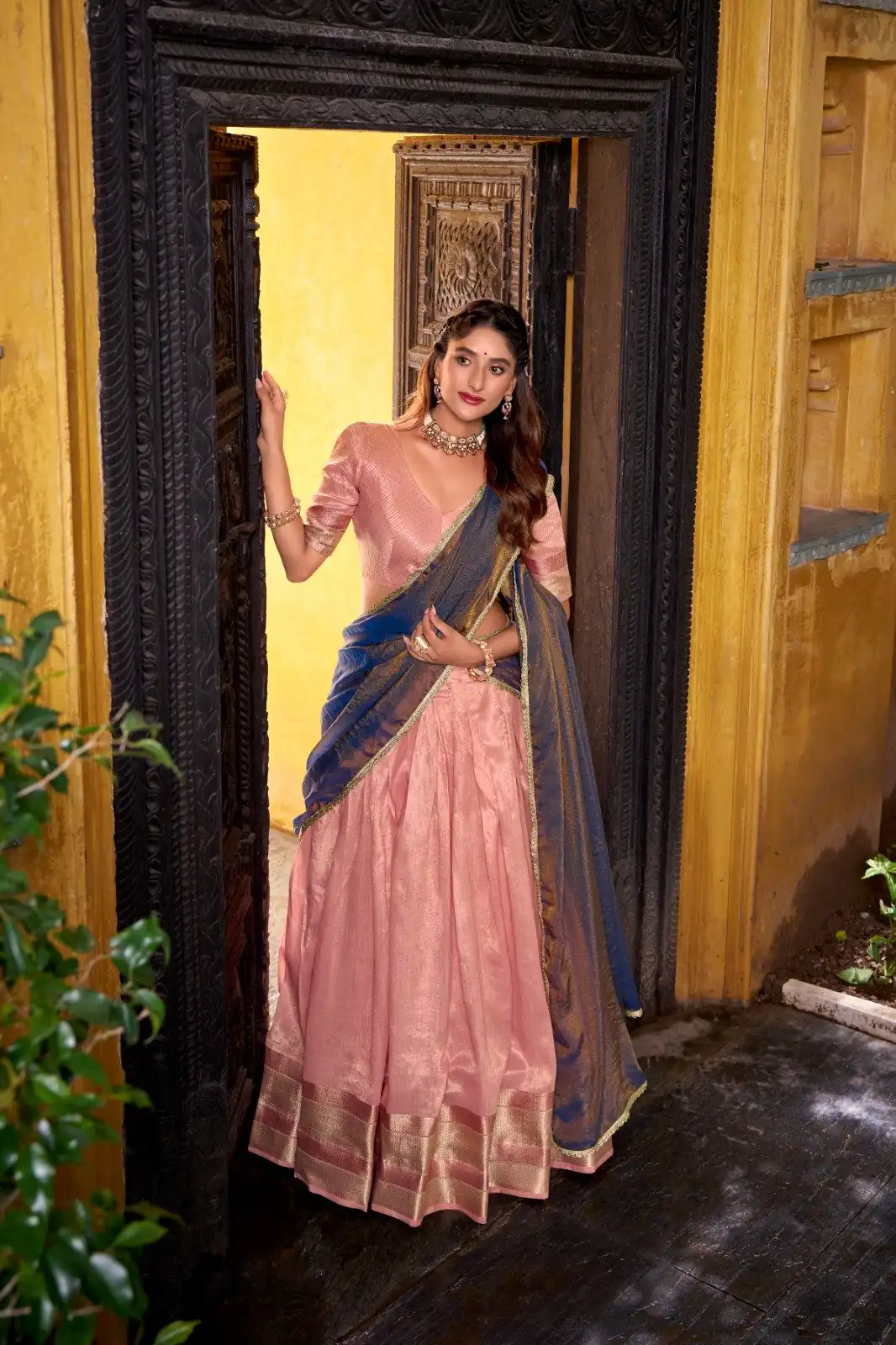 LNB 2025 Light Pink Dupion Silk Lehenga Choli Perfect for Wedding, Party, Ethnic Day, Pongal, Temple Visit – . Introductory Price ₹2449. Delivery 4-6 Work | Lehenga, Bollywood Lehenga, Creative Lehenga, Designer Lehenga, Embroidered Lehenga, Party Wear Lehenga