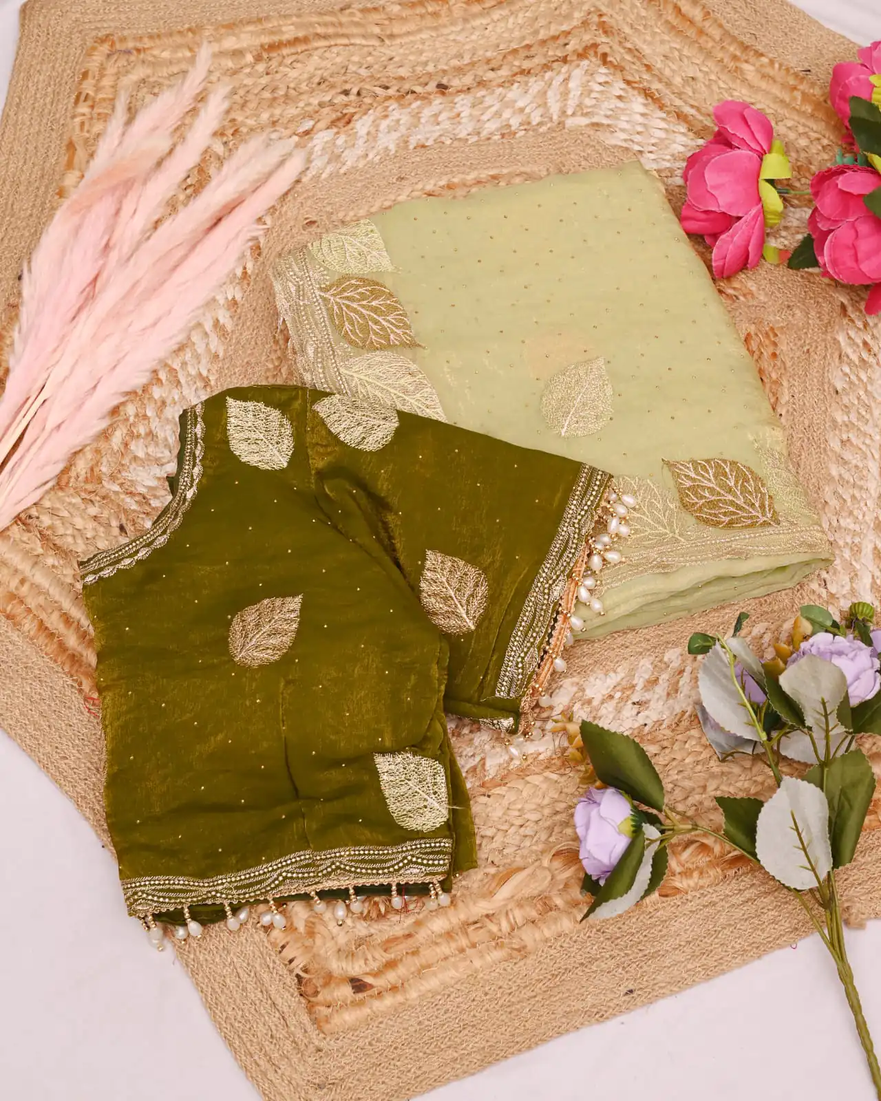 SC 1005 Mehendi in Soft fandy Silk Embroidery Work & Lace Work Saree . Available at ₹2499 only. Delivery 4-6 Working Days. Shop now. | Designer Sarees, Embroidered Sarees, Sarees, Bollywood Sarees, Creative Sarees, Ethnic Saree, Modern Digital sarees, Party Wear Sarees